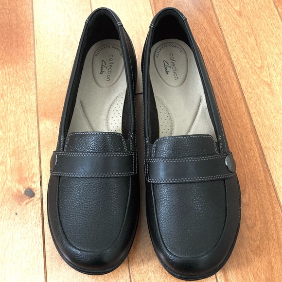 CLARKS CORA DAISY BLACK Size 9.5 - Picture 5 of 13